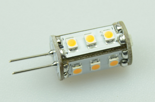 G4 LED-Stiftsockellampe 140 Lumen 12V AC/DC warmweiss 1,3W dimmbar DC-kompatibel 