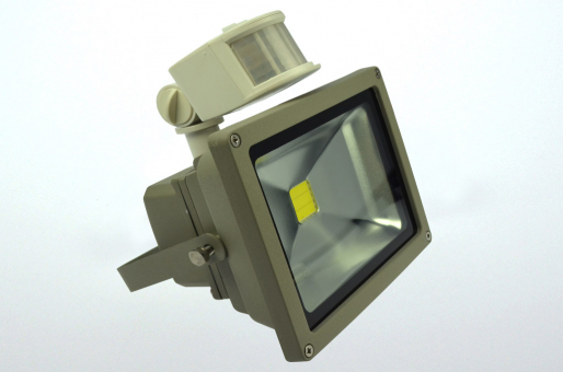 LED Flutlichtstrahler F Serie mit Bewegungsmelder kaltweiss 230V 22W    