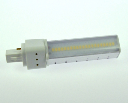 G24-D1 LED-Kompaktlampe 550 Lumen 230V AC neutralweiss 8W  DC-kompatibel 