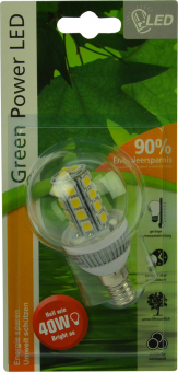 LED-Globe LB50 E27 290 Lm. 360Â° 100-230V klar 28W warmweiss 220V AC 