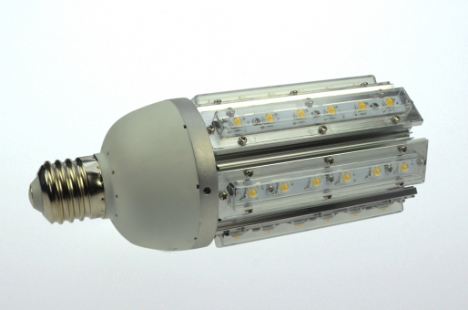 LED-Strassenlampe E40 2800 Lm. 270Â° 85-265V LT 6-7 Wochen 250W kaltweiss 220V AC 