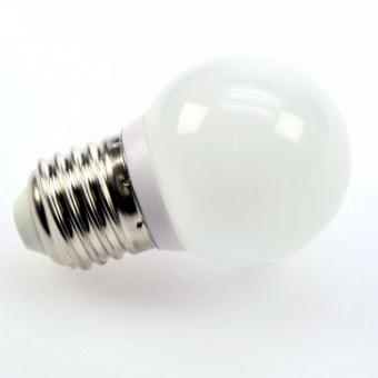 LED-Globe LB45 E27 38 Lm. 125Â°  matt 10W warmweiss 220V AC 