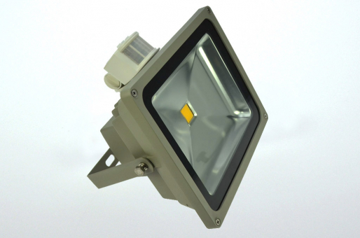 LED Flutlichtstrahler F Serie mit Bewegungsmelder kaltweiss 230V 56W    